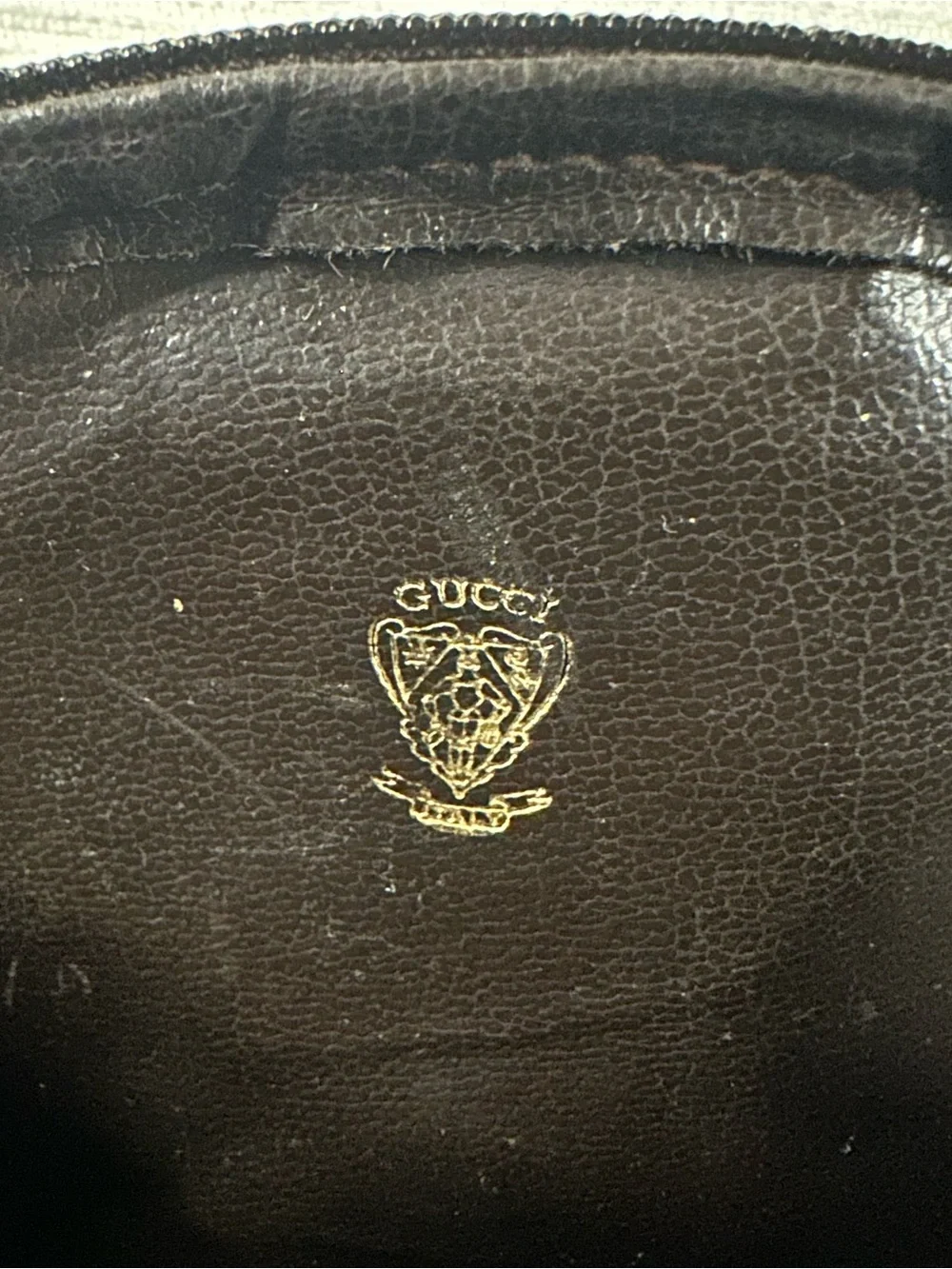 Vintage Gucci Accessory Collection GG Supreme Dome Cosmetic Pouch SherryLine Web